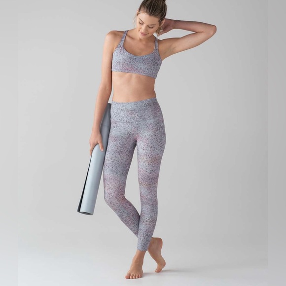 LKNew Lululemon High Times Wunder Under Hi Rise Tights Legging Summer Haze S 4 - Picture 4 of 16